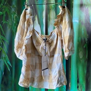 Who what wear XL linen tunic Top